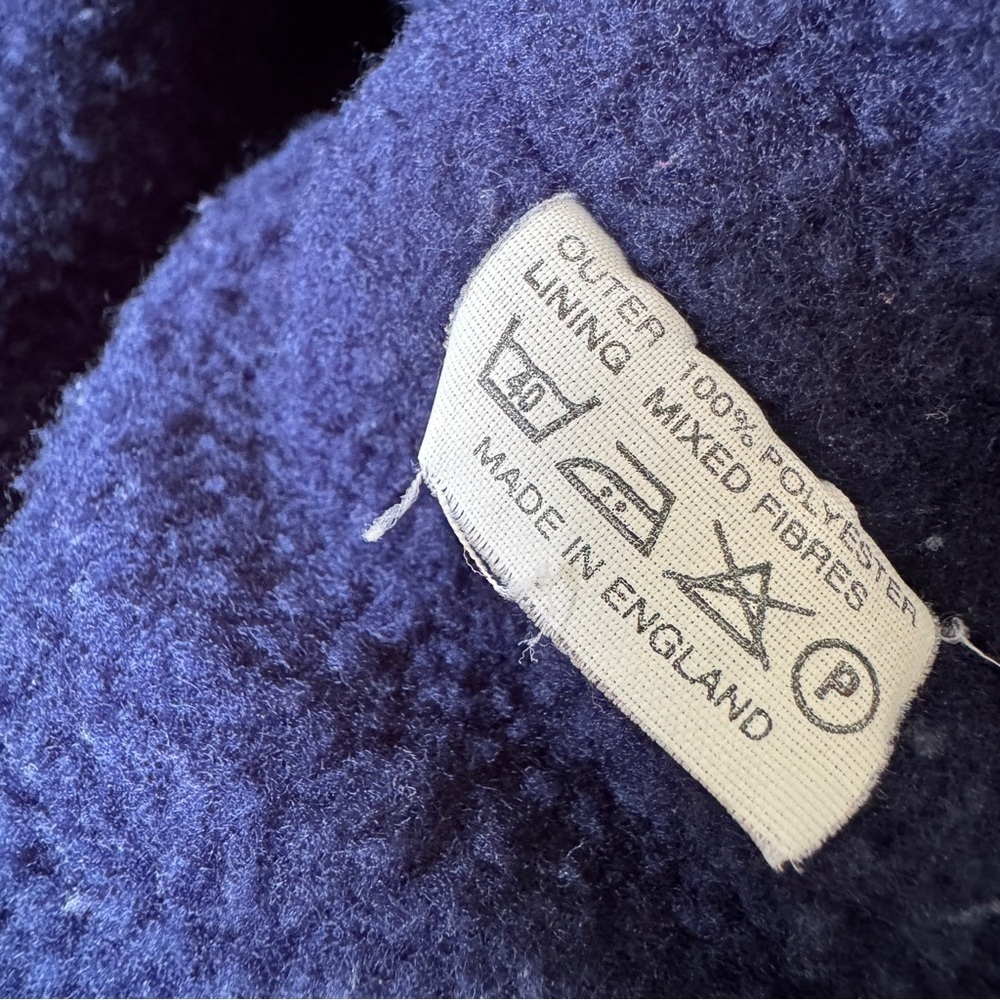 ⚓ Vintage England Royal Harbour Fleece Vest Ad ⚓ - Picture 3 of 7